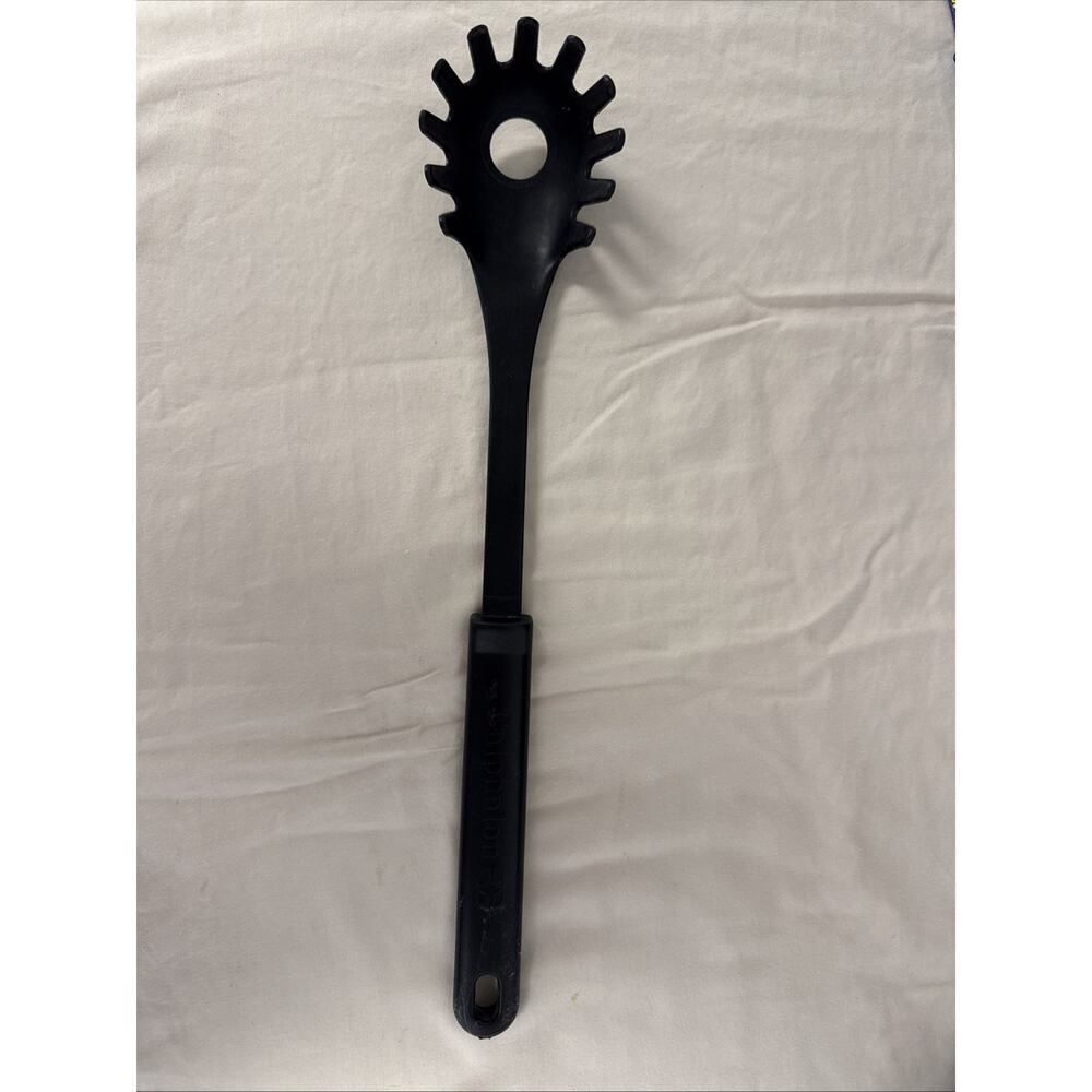CALPHALON Black Nylon Pasta Spaghetti Serving Cooking Utensil 13 3/8"